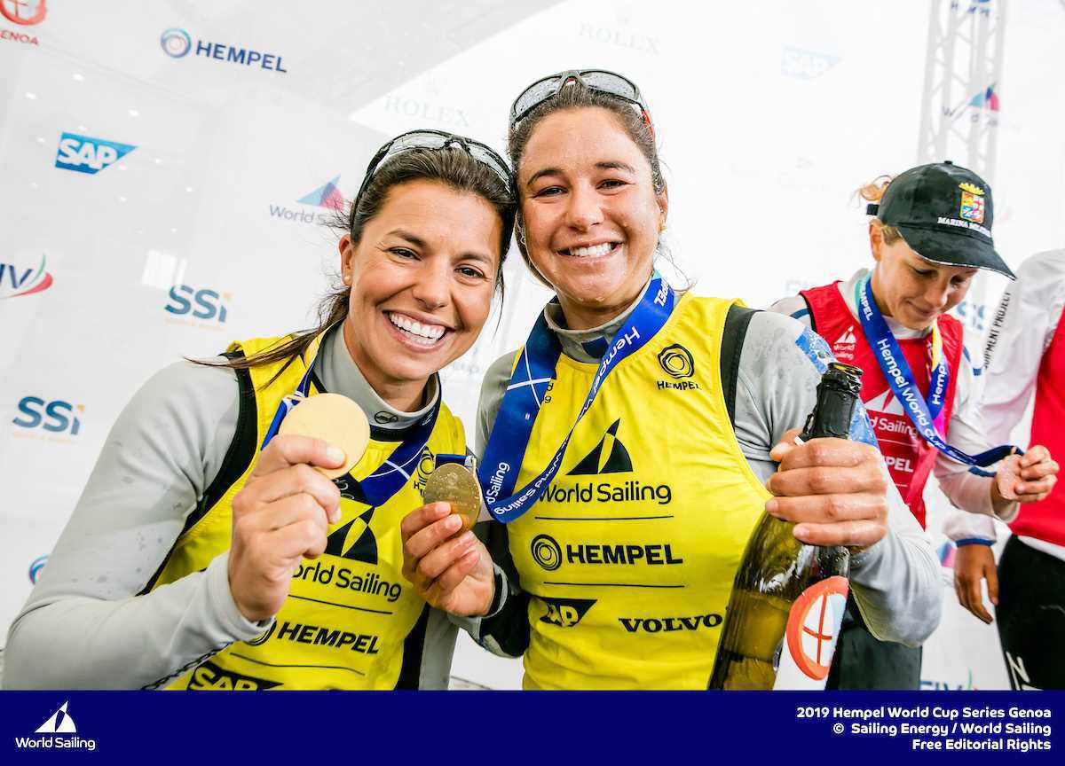 Ouros da Páscoa! Brasil campeão na 470 feminina e na Finn em Gênova