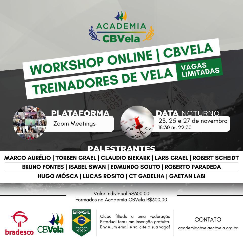 Workshop Online para Treinadores de Vela