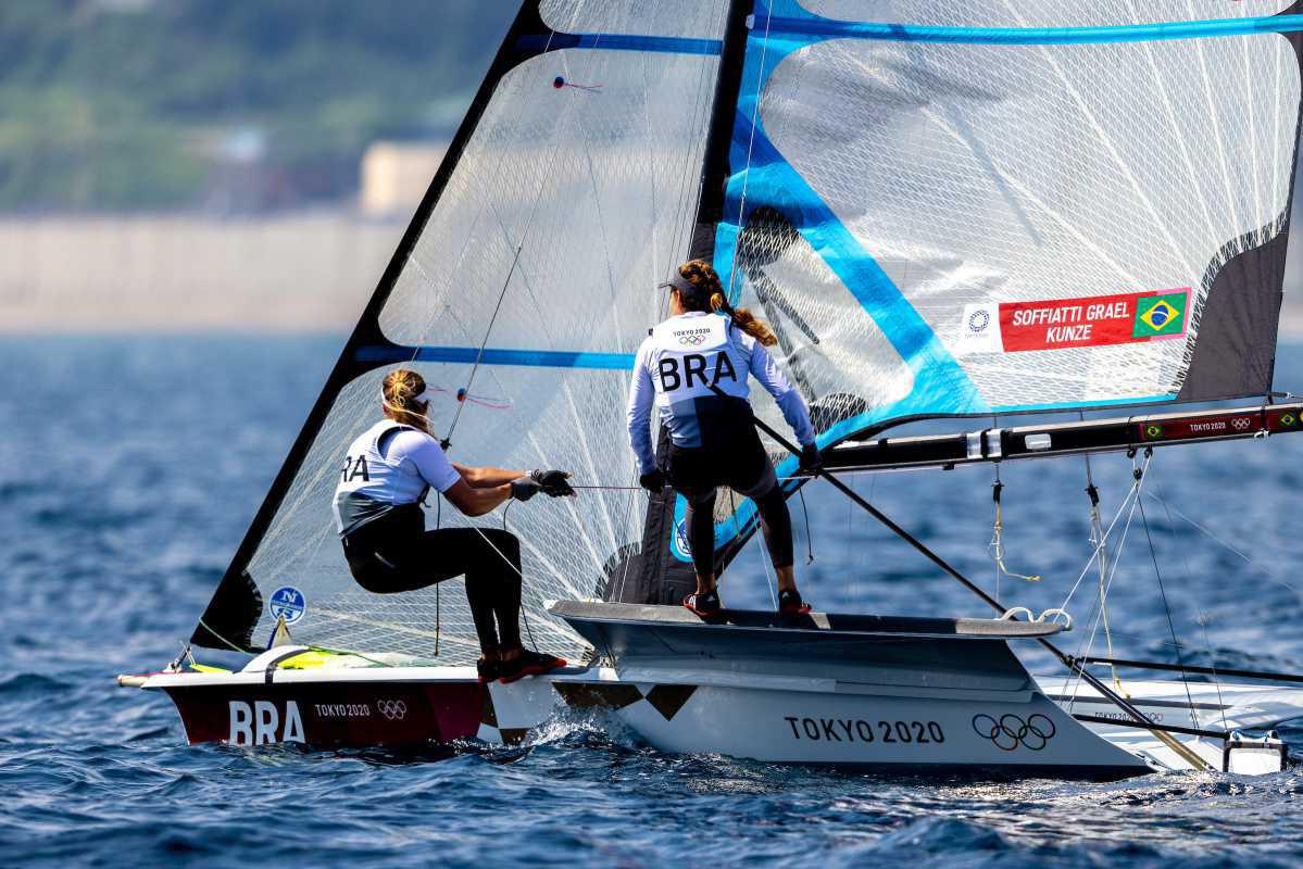 Tóquio 2020: Martine e Kahena disputam regata da medalha nesta madrugada