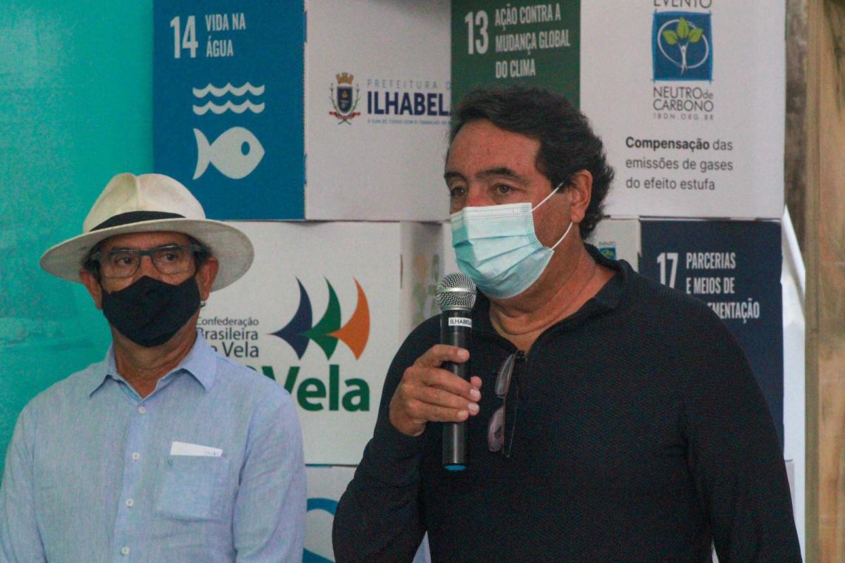 Vento forte marca primeiro dia de regatas da Copa Brasil de Vela 2021 em Ilhabela (SP) Vento forte marca primeiro dia de regatas da Copa Brasil de Vela 2021 em Ilhabela (SP)