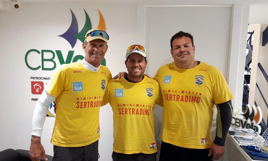 Seleção Brasileira de Vela da SSL Gold Cup visita a CBVela
