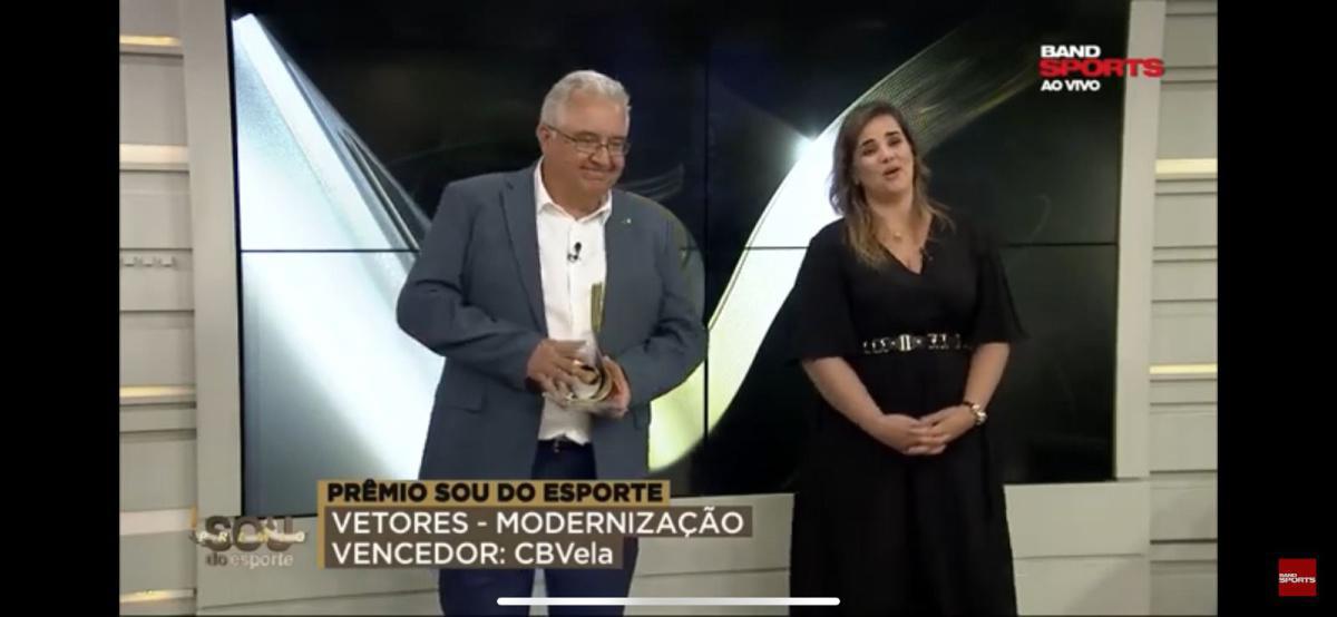 CBVela é vencedora no 7º Prêmio Sou do Esporte