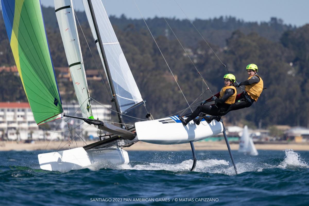 Brasileiros na briga real por medalha na vela Jogos Pan-Americanos Brasileiros na briga real por medalha na vela Jogos Pan-Americanos
