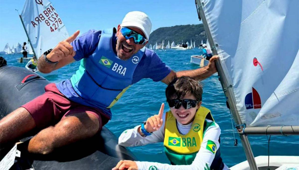 Brasileiros do Optimist brilham pelo mundo Brasileiros do Optimist brilham pelo mundo