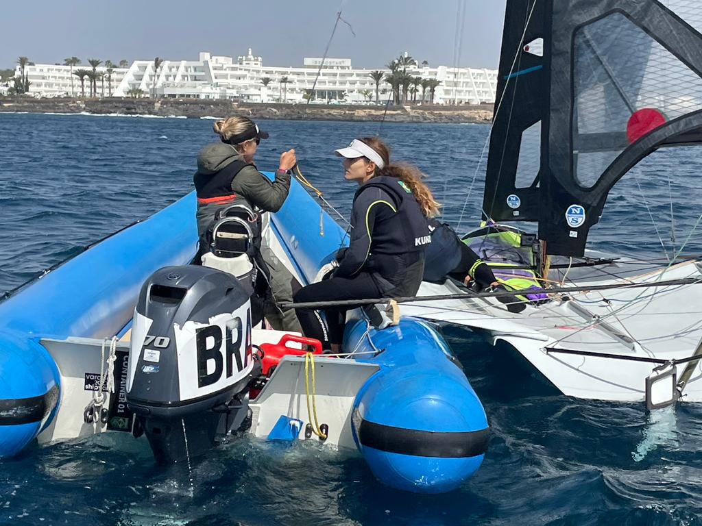 CBVela impulsiona a participação feminina na vela com Training Camp da Classe 49er FX