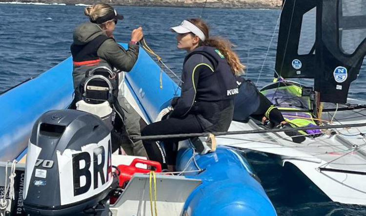 CBVela impulsiona a participação feminina na vela com Training Camp da Classe 49er FX