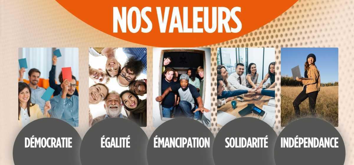 Nos valeurs Nos valeurs