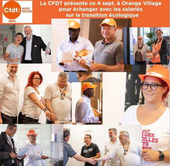 Action sur Orange village le 04/09/2019