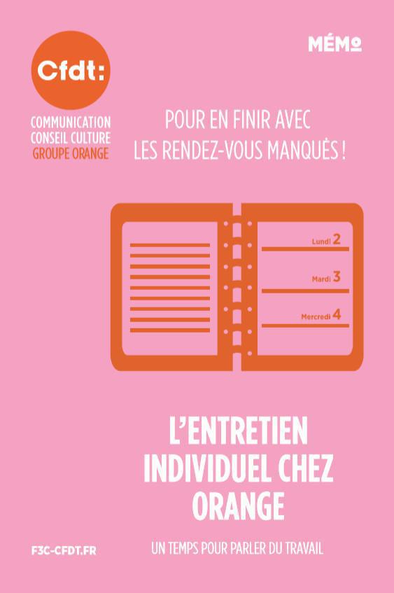 Mémo CFDT : L'Entretien Individuel chez Orange Ed.2017