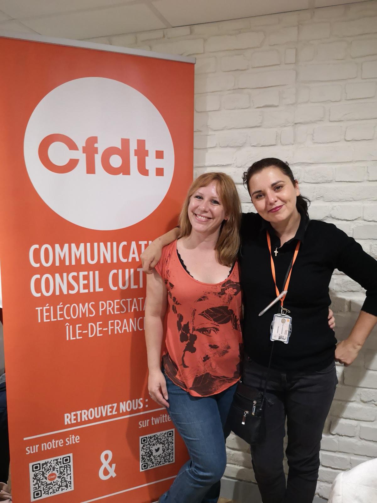 La CFDT à l'unisson à la boutique Opéra