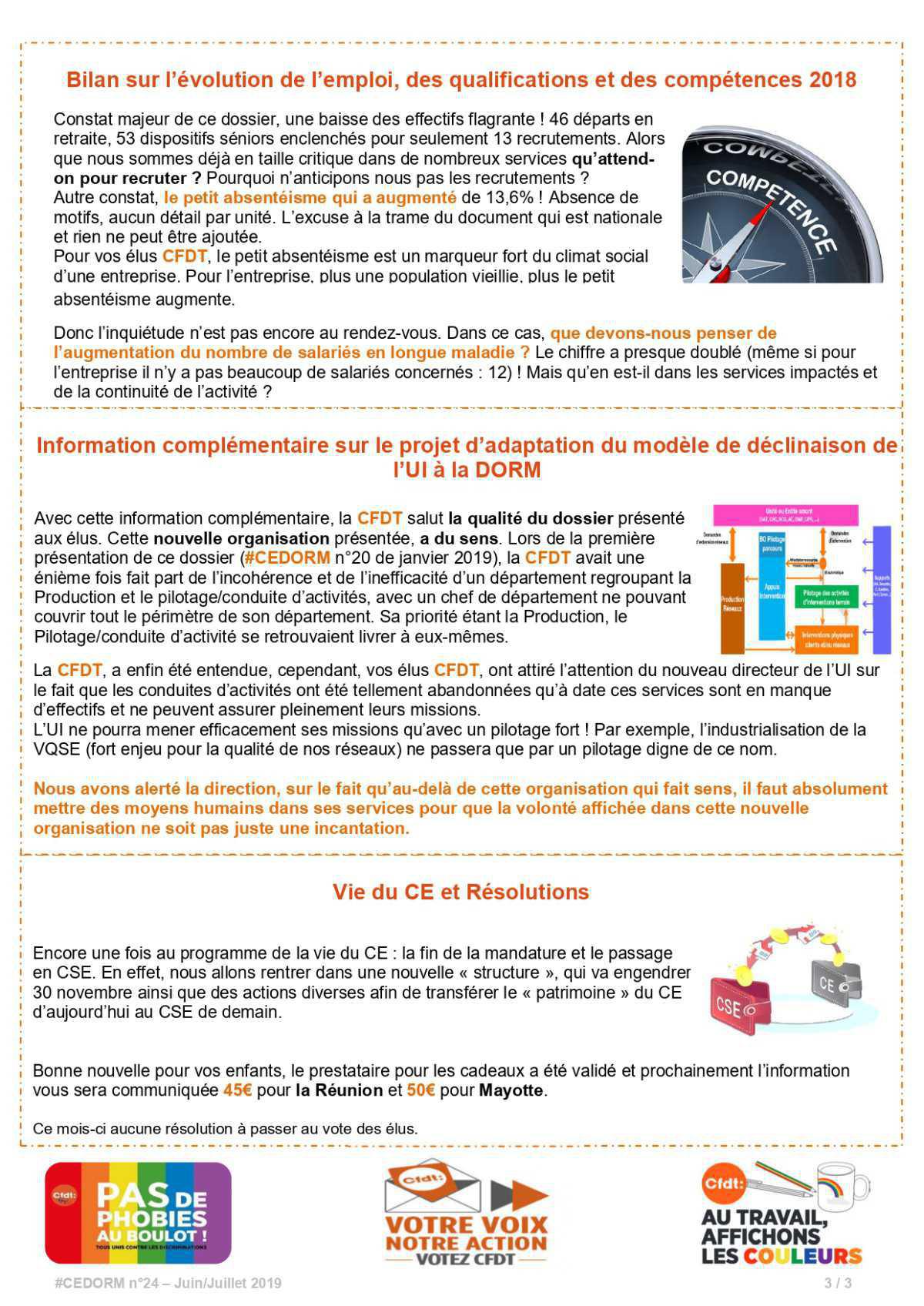 #CEDORM n°24 - Juin/juillet 2019