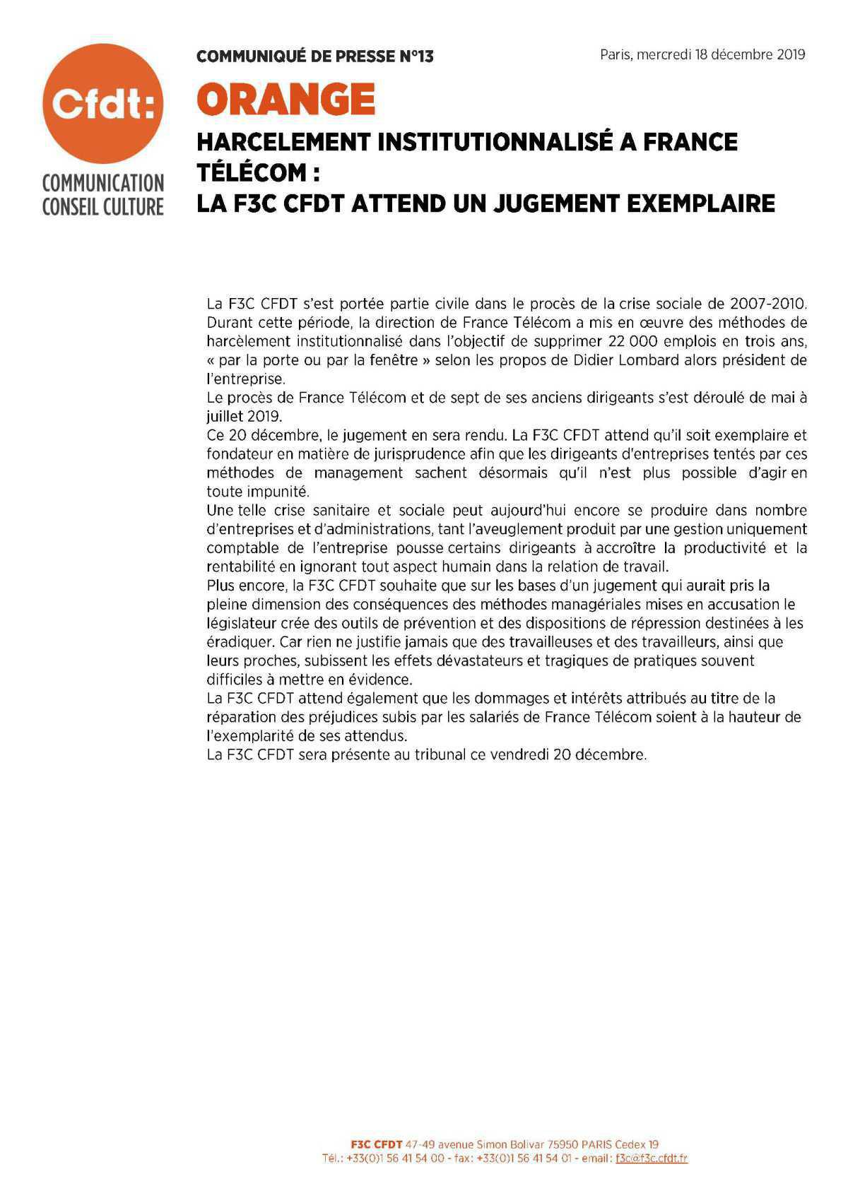 Jugement attendu le 20 décembre concernant le procès de la crise sociale
