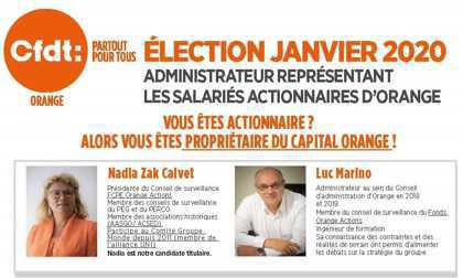 Election des administrateurs représentants les salariés actionnaires