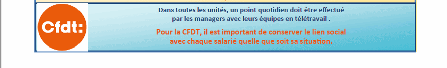 En direct du CSE Mars 2020