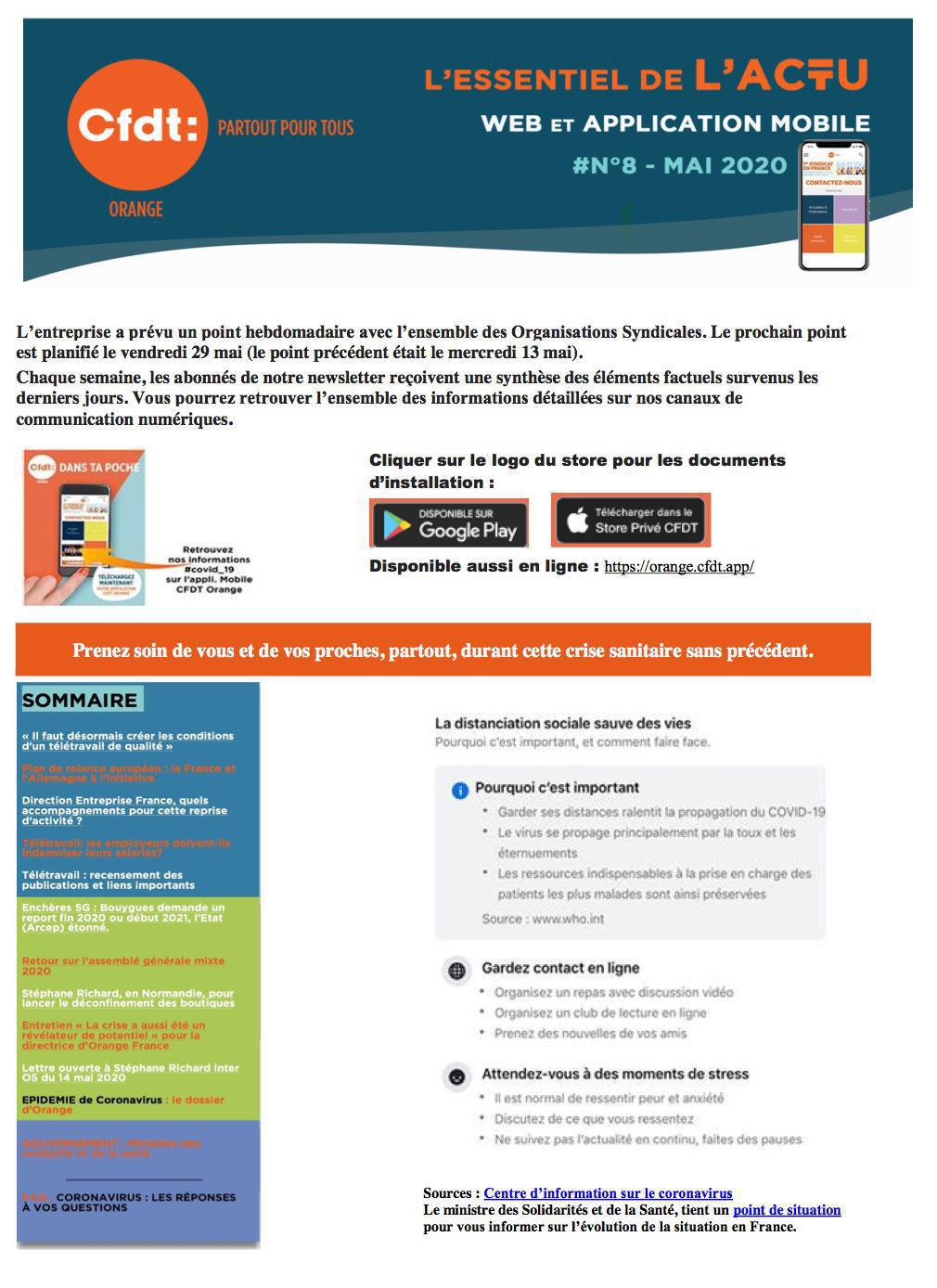 L'essentiel de l'actu - #N°8 - MAI 2020 - COVID_19