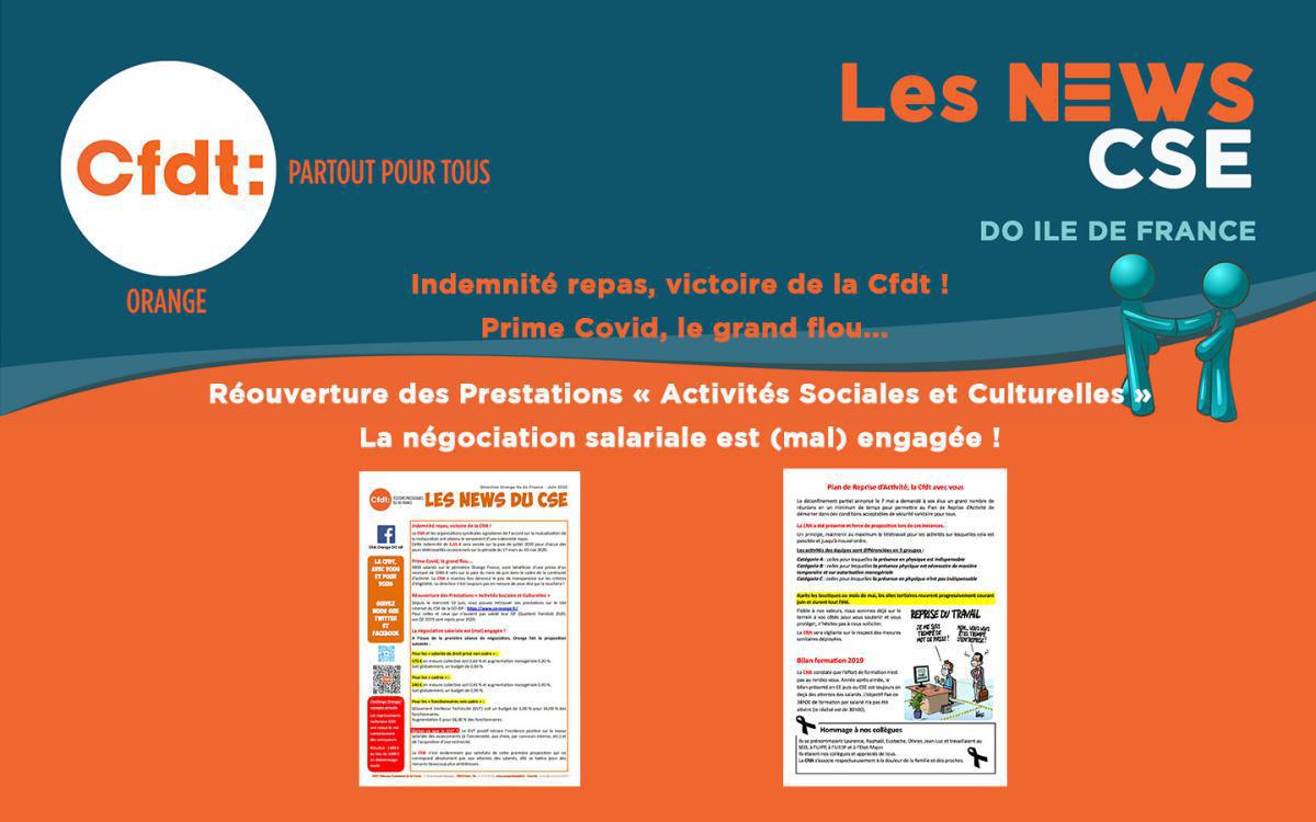 LES NEWS DU CSE - JUIN 2020