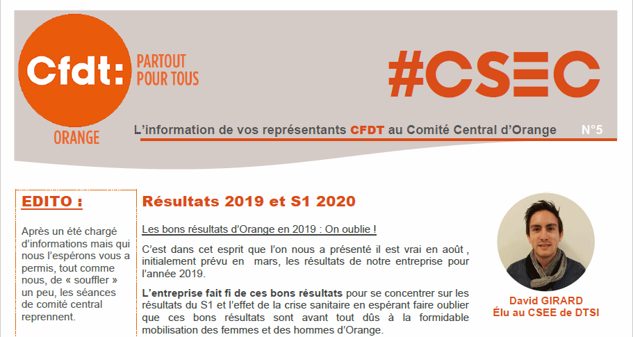 CSEC Aout 2020