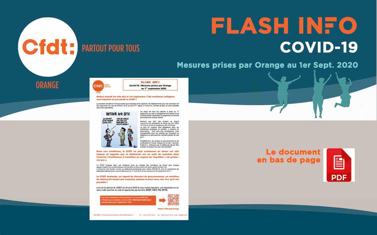 FLASH INFO COVID-19 