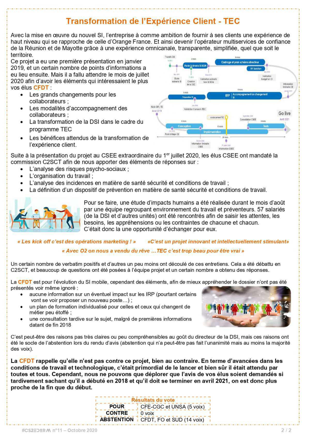 #CS2EDORM n°11 - Edition spéciale sur le projet TEC