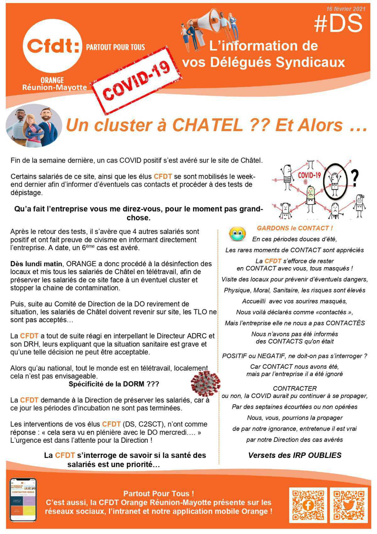 #DS - Un cluster à Chatel ??