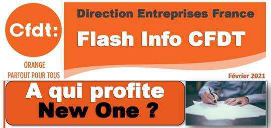A qui profite New One