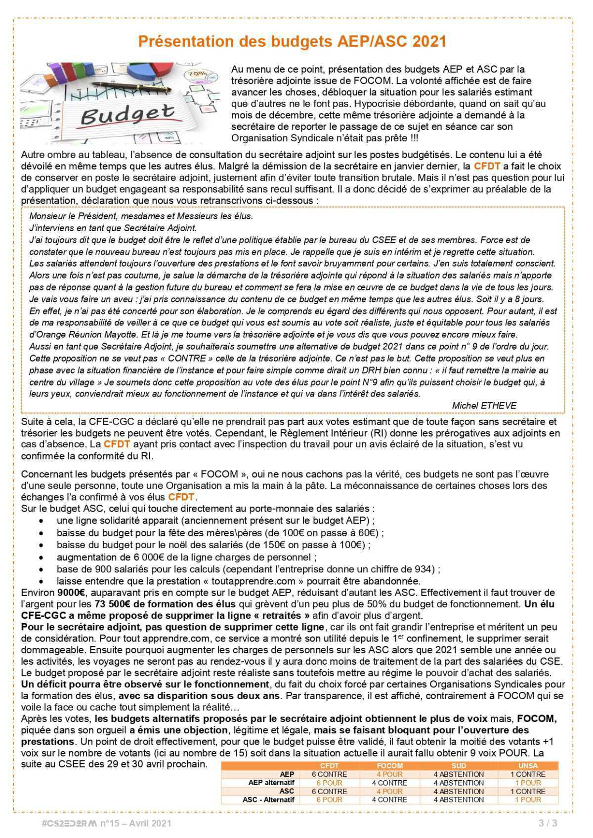 #CS2EDORM n°15 - CSEE des 25 et 26 mars 2021