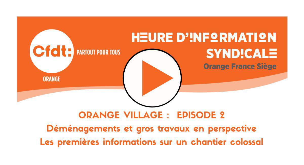 REPLAY HIS : Orange - Le Nouveau Village Ep02