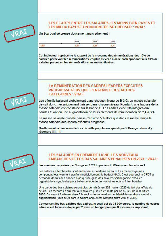 NAO 2021 : Vrai? Faux? Pour tout savoir !