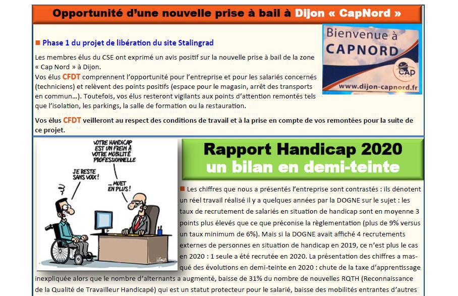 En direct du CSE Septembre 2021