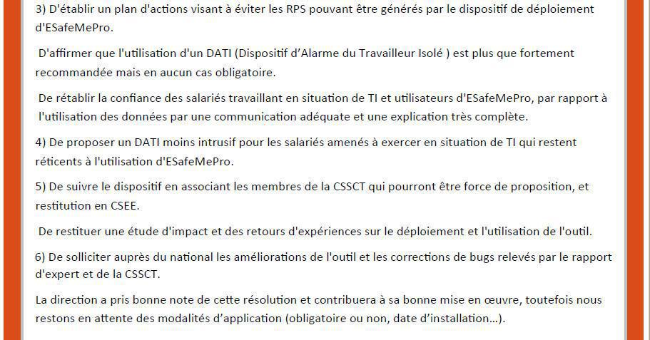 La méteo de l'UI EST