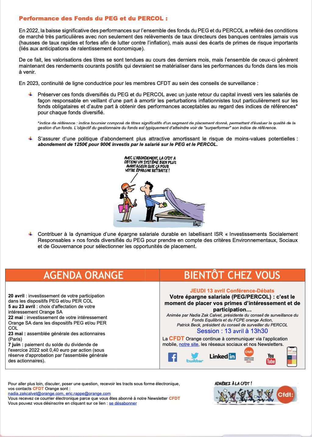 La lettre de l'épargne et de l'actionnariat salarié - Mars 2023 - N°27