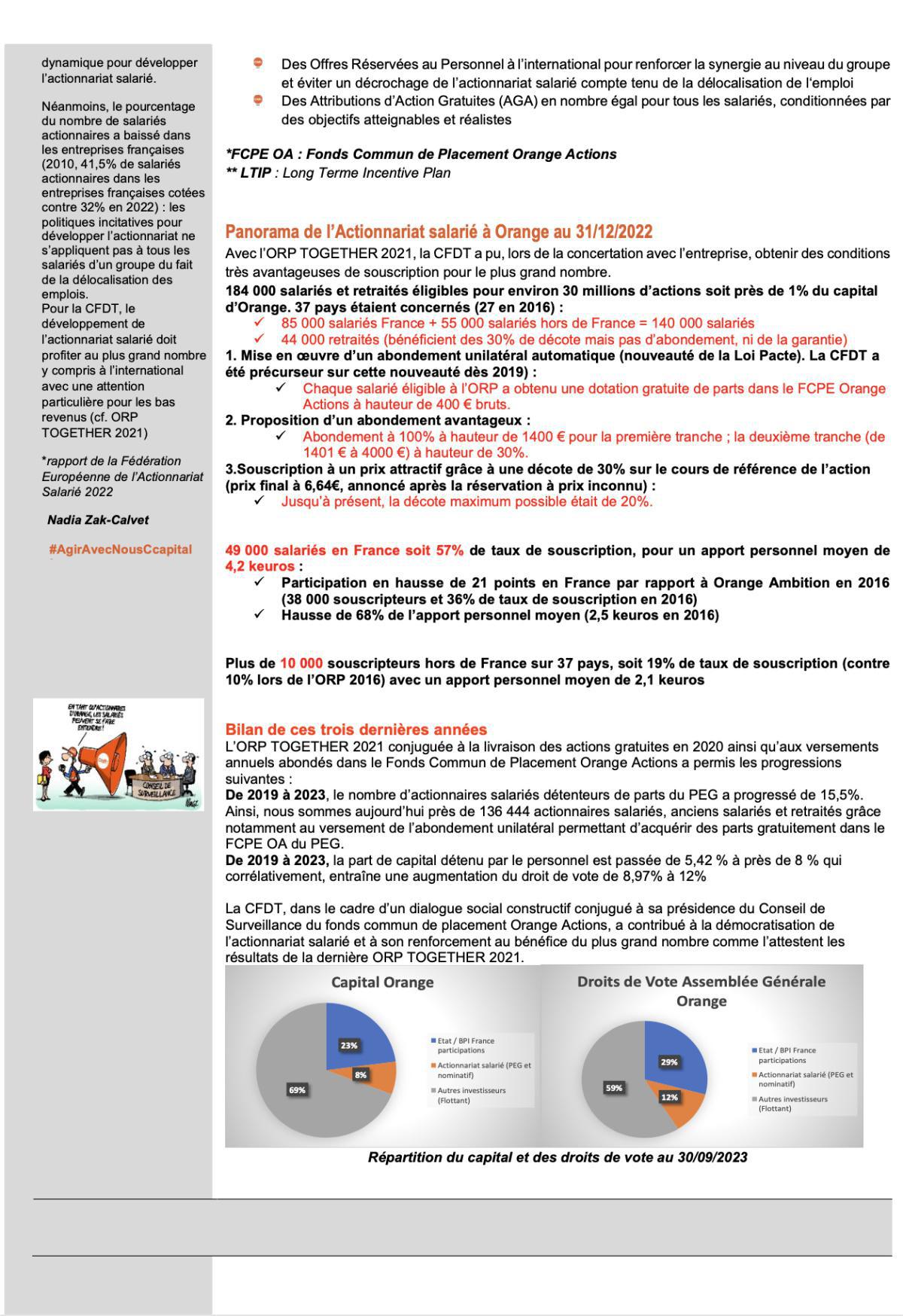 LES ENJEUX DE L’ACTIONNARIAT SALARIÉ : 