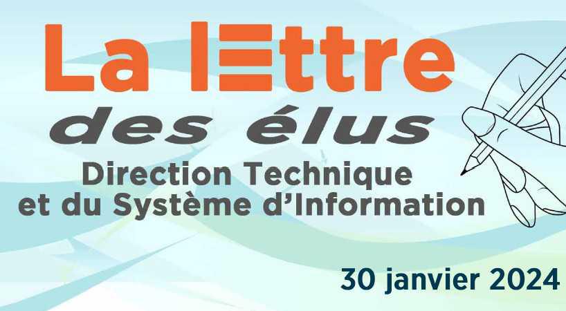 La lettre des élus CSE du 30 janvier 2024