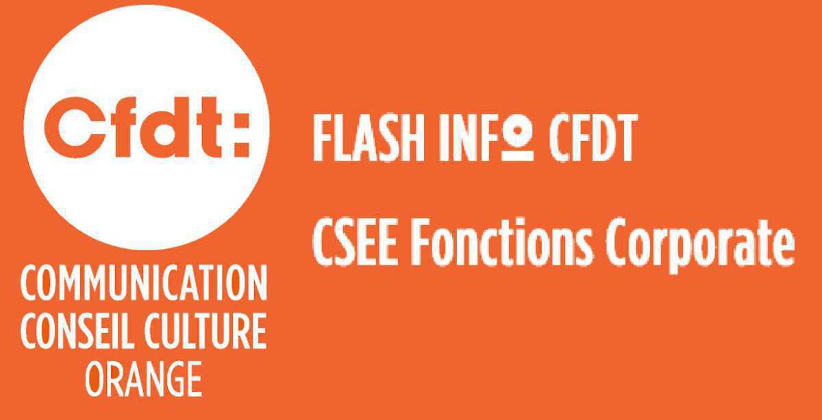 FLASH INFO CFDT CSEE 24 JANVIER 2024