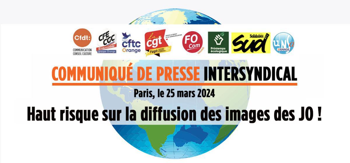 Communiqué de presse intersyndical - Paris le 25 mars 2025