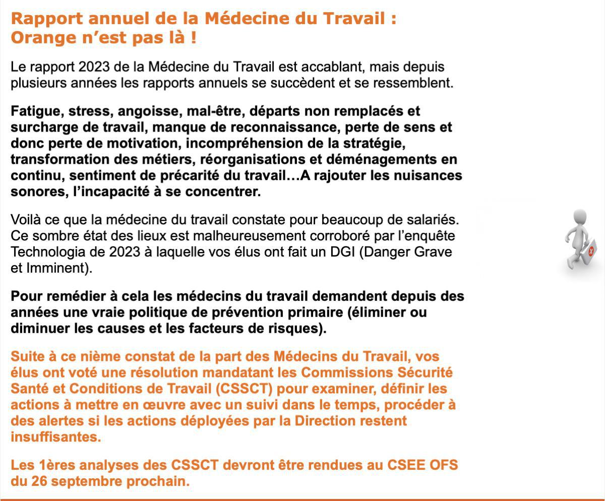 La CFDT Orange France Siège vous informe Mai 2024 - Numéro 2