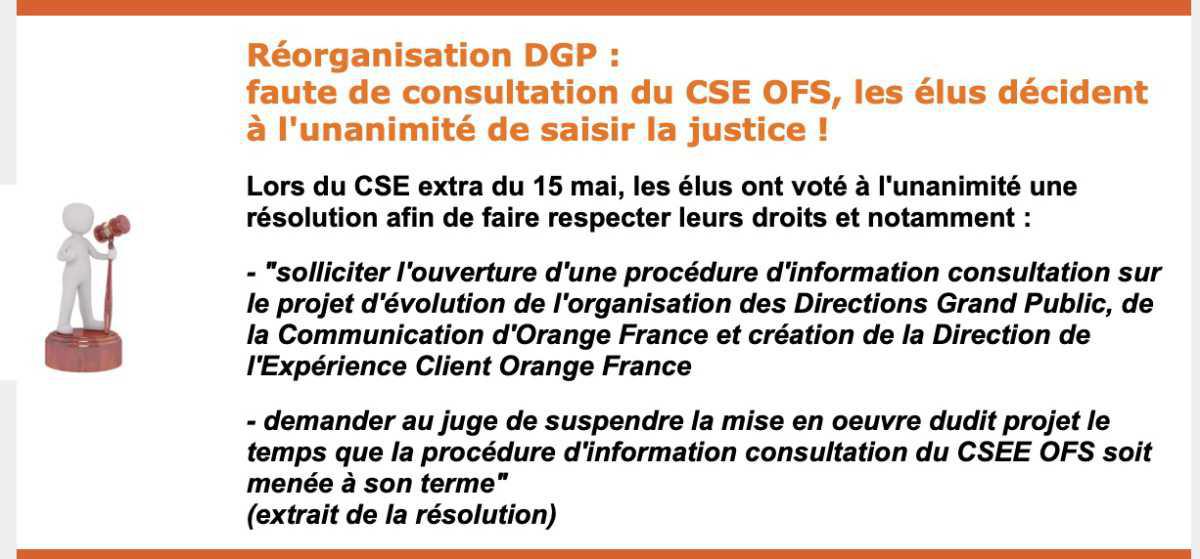 La CFDT Orange France Siège vous informe Juin 2024 - N°3