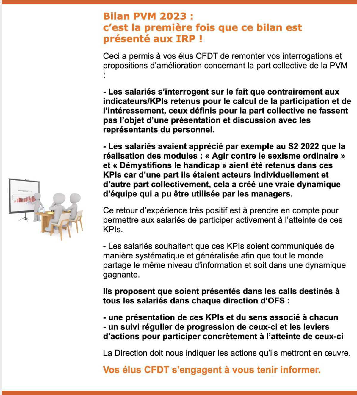 La CFDT Orange France Siège vous informe Juin 2024 - N°3