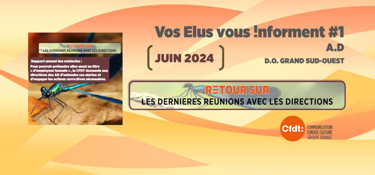 Vos élus vous informent #1 A.D