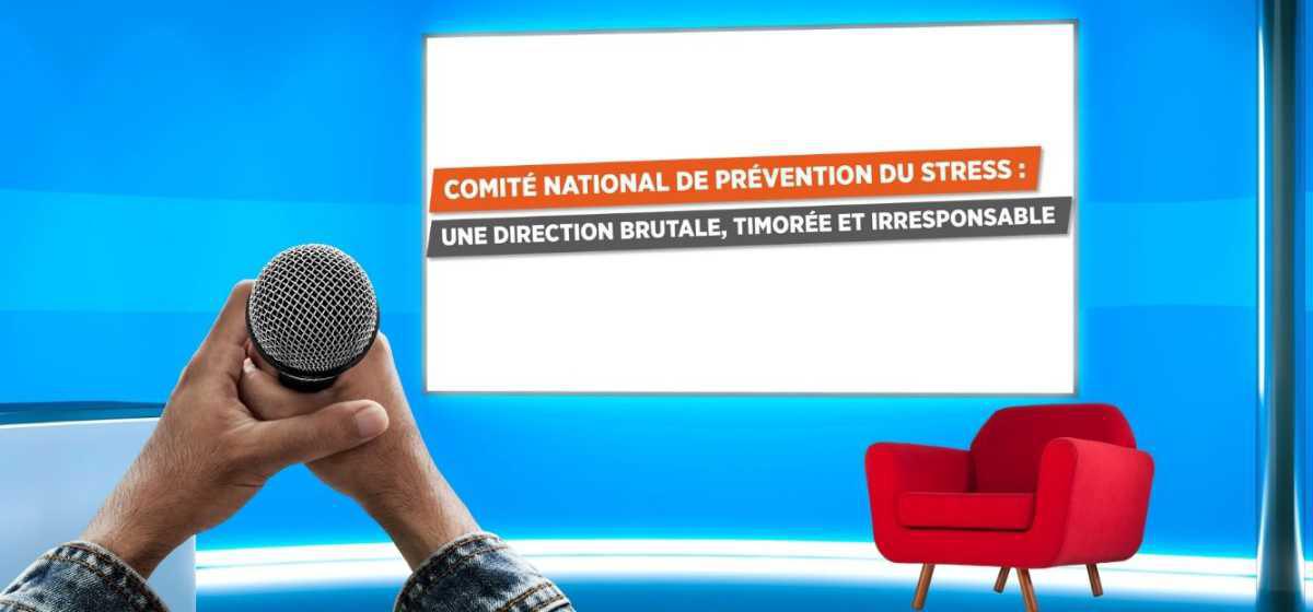 COMITÉ NATIONAL DE PRÉVENTION DU STRESS 