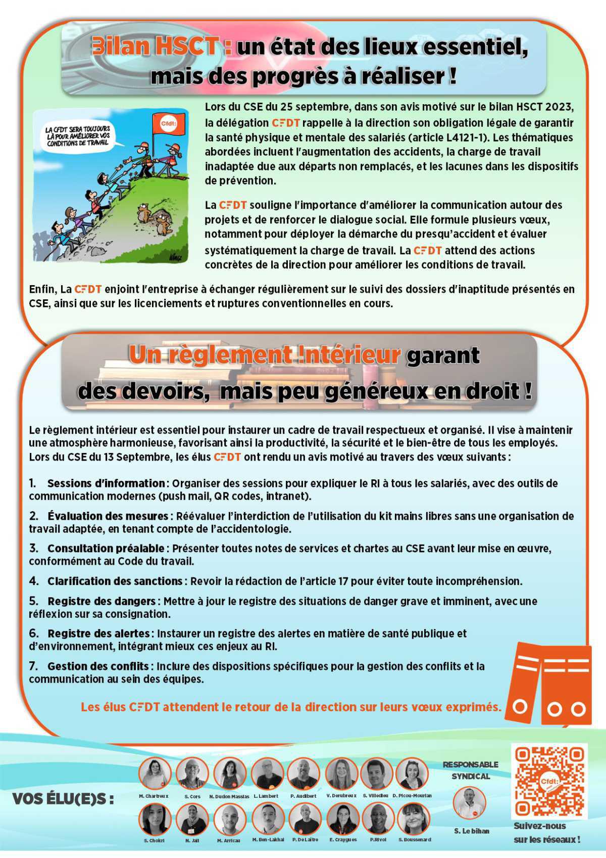 LES NEWS DU CSE #7 DOGSO