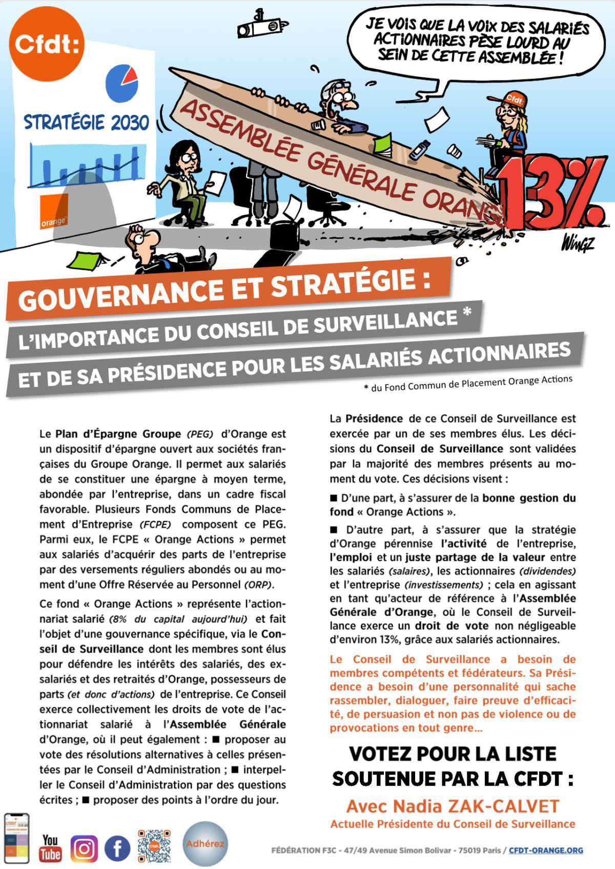 Gouvernance et stratégie : l'importance du conseil de surveillance et de sa présidence pour les salariés actionnaires