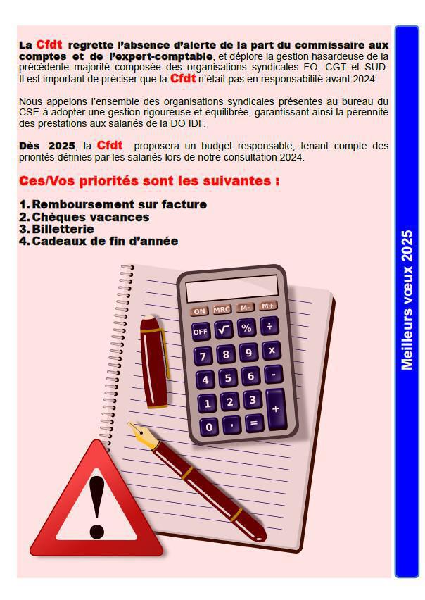 Les news du CSEE : audit des comptes du CSEE Les news du CSEE : audit des comptes du CSEE