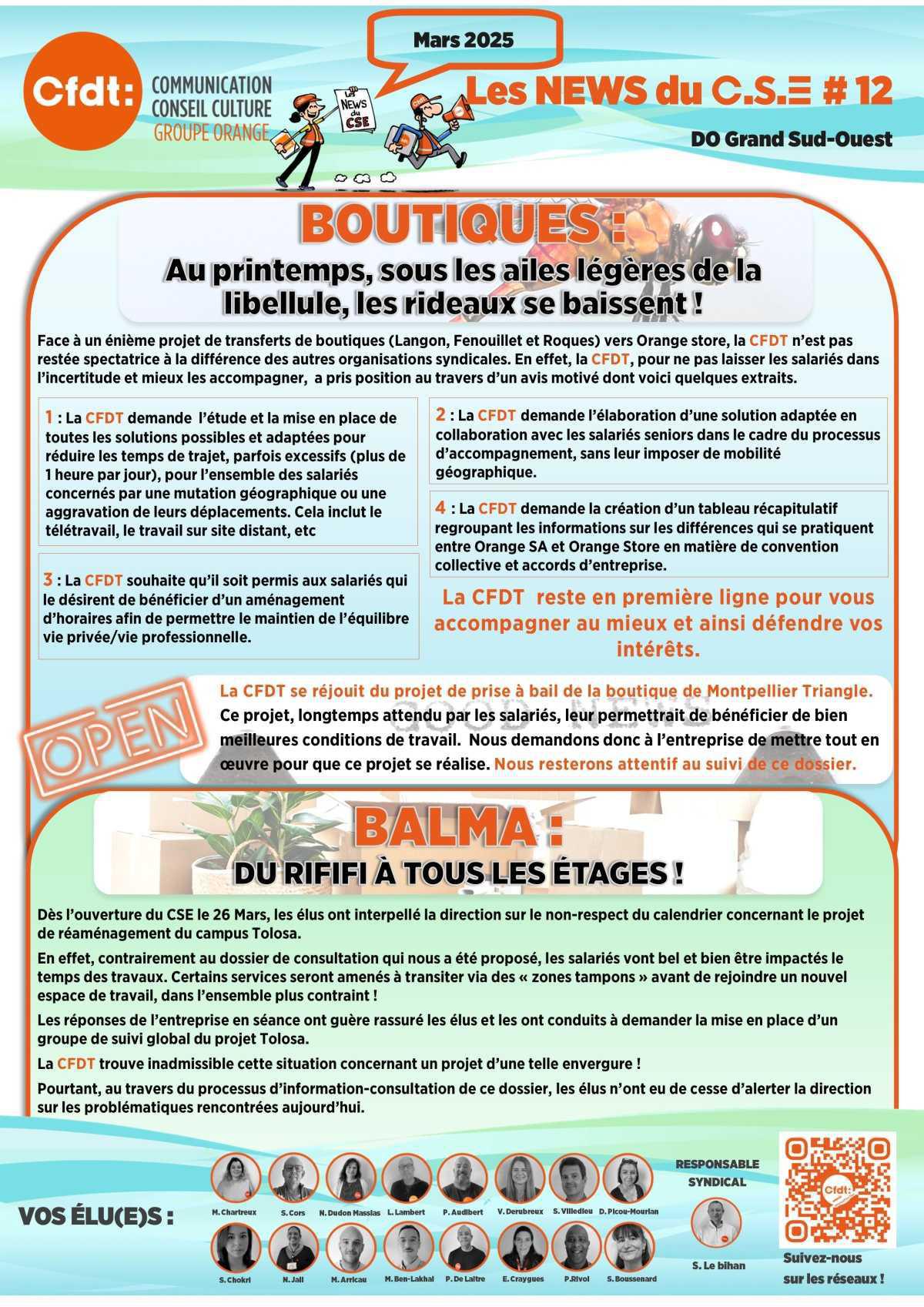 LES NEWS DU CSE DOGSO 12