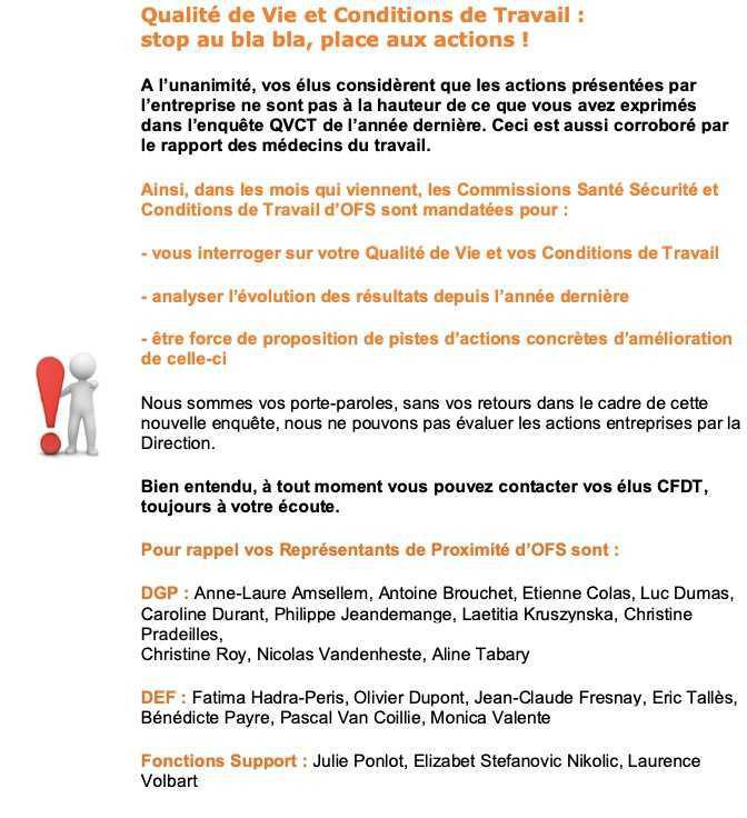 La voix de la CFDT OFS N°9 (avril 2025)