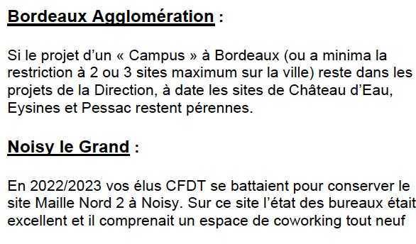 La voix de la CFDT OFS N°11 (mai 2025)
