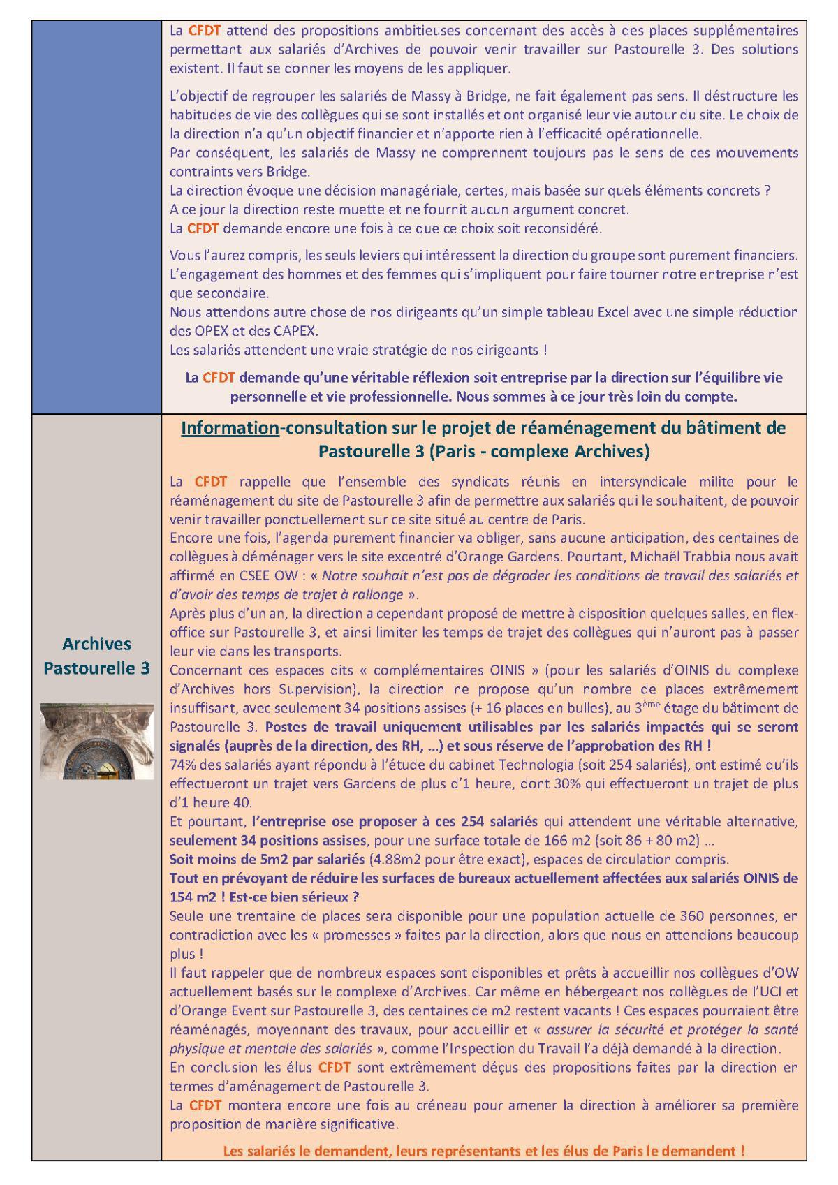 Fil d'actu du CSEE OW - Mai 2025