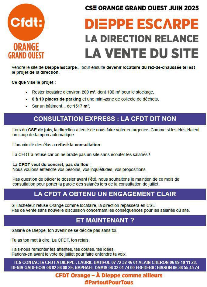 Site de Dieppe Escarpe Juin 2025 