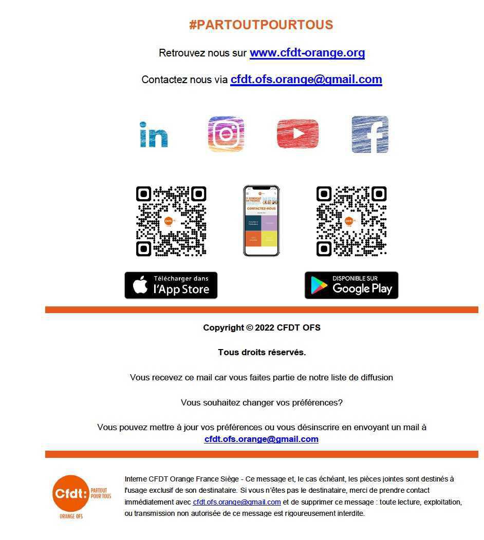 La voix de la CFDT OFS N°12 (août 2025)