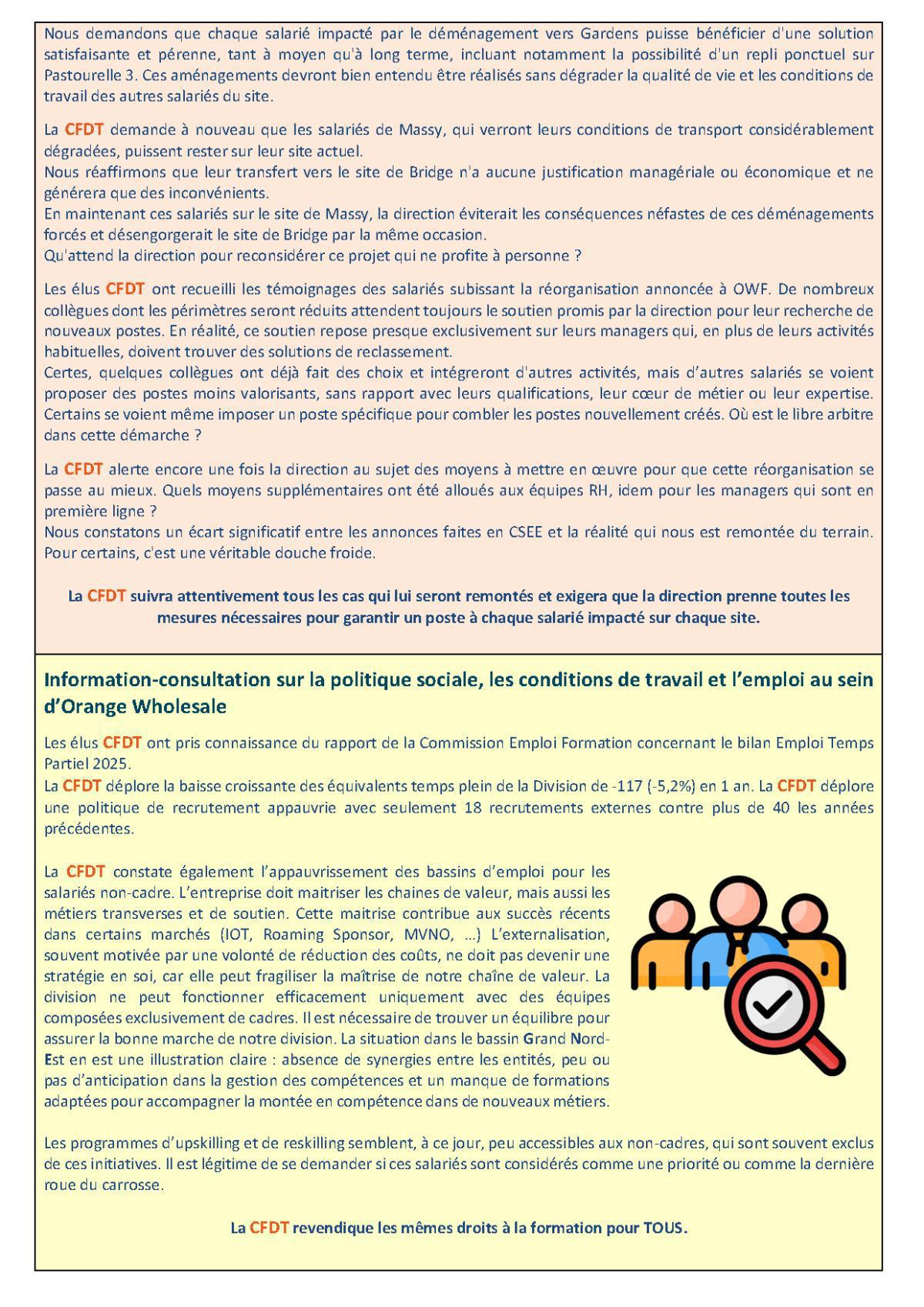 Fil d'actu du CSEE OW - Juin 2025